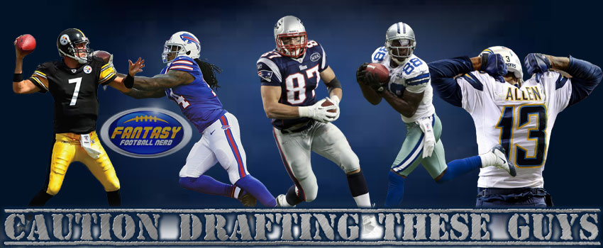 Caution fantasy football players Caution fantasy football players