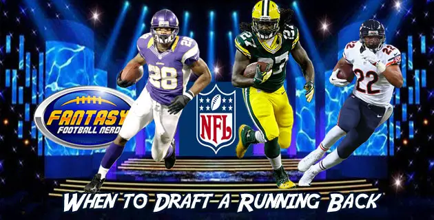 When to draft a fantasy football running back