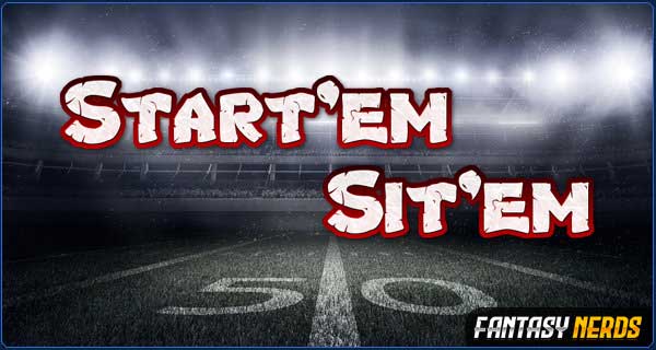 Week 14 Fantasy Football Start'em Sit'em Week 14 Fantasy Football Start'em Sit'em