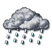 Possible light rain in the afternoon.